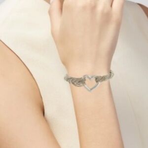 Mesh Heart Bracelet 💜 ♥️